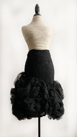 Sculpted Tulle Skirt