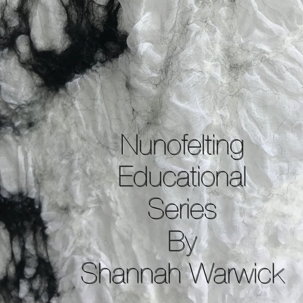 What is Nunofelting or Wet Felting? An educational series is coming.