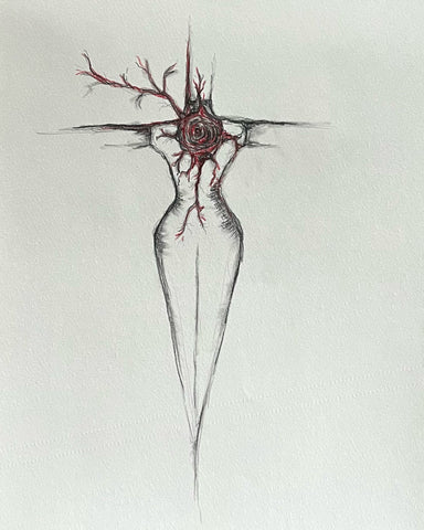 “Breaking Points” Original Sketch 6