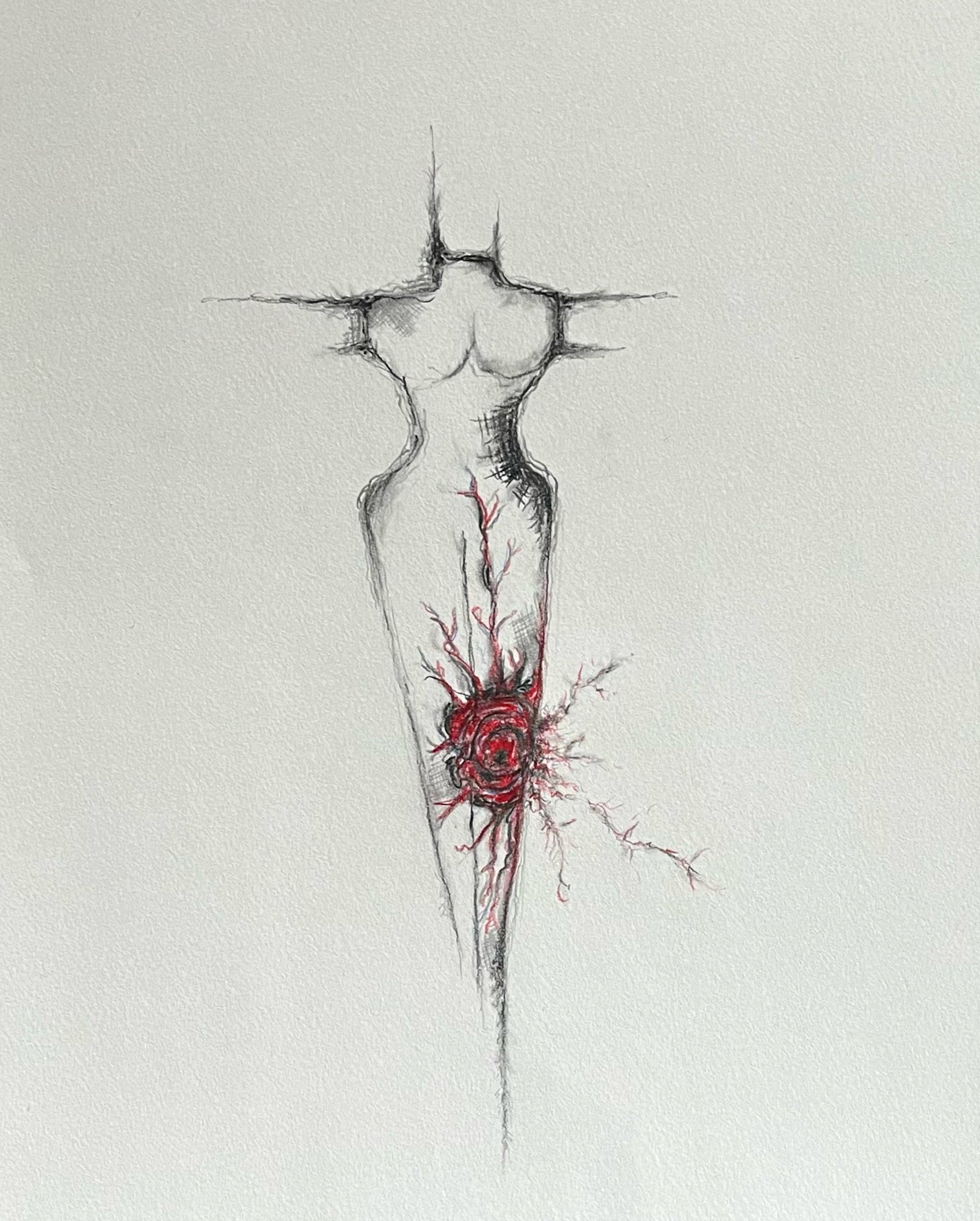 “Breaking Points” Original Sketch 4