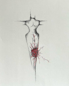 “Breaking Points” Original Sketch 4