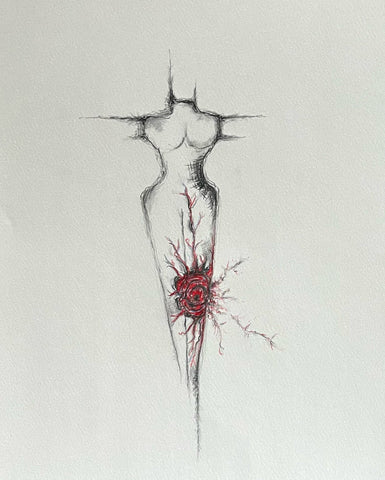“Breaking Points” Original Sketch 4